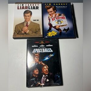 Top Comedy Movies- Ace Ventura, Liar Liar, and Spaceballs jim carrey